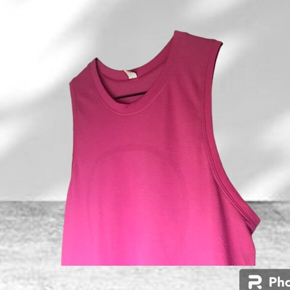 Lululemon Swiftly Breathe Muscle Tank Pink Lychee - Picture 6 of 13